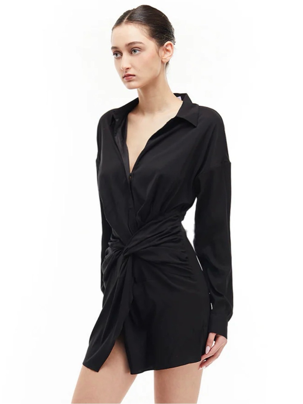 MOTHER OF ALL Lorelei Loriel Dress. XS. Black. Retail: $295. Freshly Dry Cleaned